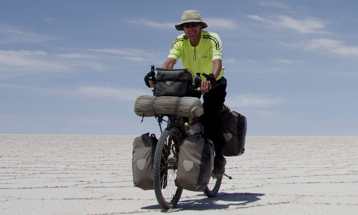 Peter Smolka on the Salar de Uyuni